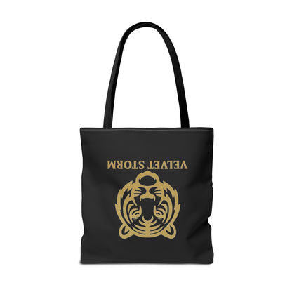 Bold Tiger Tote Bag | Velvet Storm Design, Reusable Shopping Bag, Fashion Accessories, Animal Lovers Gift, Wild Style Carryall
