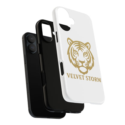 Stylish Phone Case for Tough Protection, Tiger Design, Velvet Storm, Gifts for Animal Lovers, Unique Phone Accessories