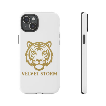 Stylish Phone Case for Tough Protection, Tiger Design, Velvet Storm, Gifts for Animal Lovers, Unique Phone Accessories