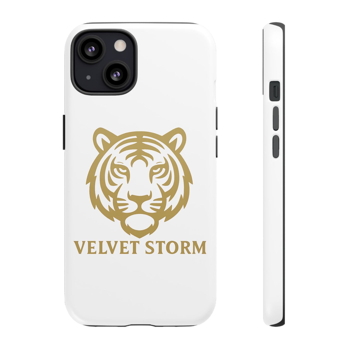 Stylish Phone Case for Tough Protection, Tiger Design, Velvet Storm, Gifts for Animal Lovers, Unique Phone Accessories