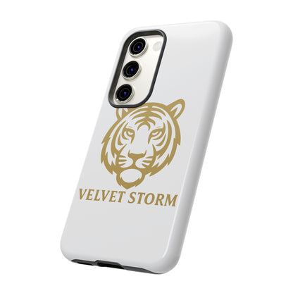 Stylish Phone Case for Tough Protection, Tiger Design, Velvet Storm, Gifts for Animal Lovers, Unique Phone Accessories