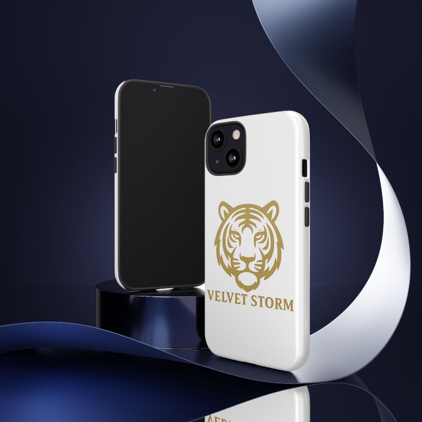 Stylish Phone Case for Tough Protection, Tiger Design, Velvet Storm, Gifts for Animal Lovers, Unique Phone Accessories