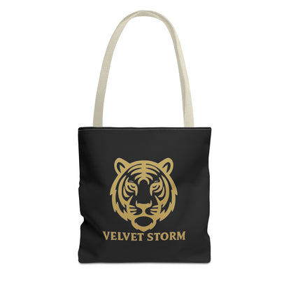 Bold Tiger Tote Bag | Velvet Storm Design, Reusable Shopping Bag, Fashion Accessories, Animal Lovers Gift, Wild Style Carryall