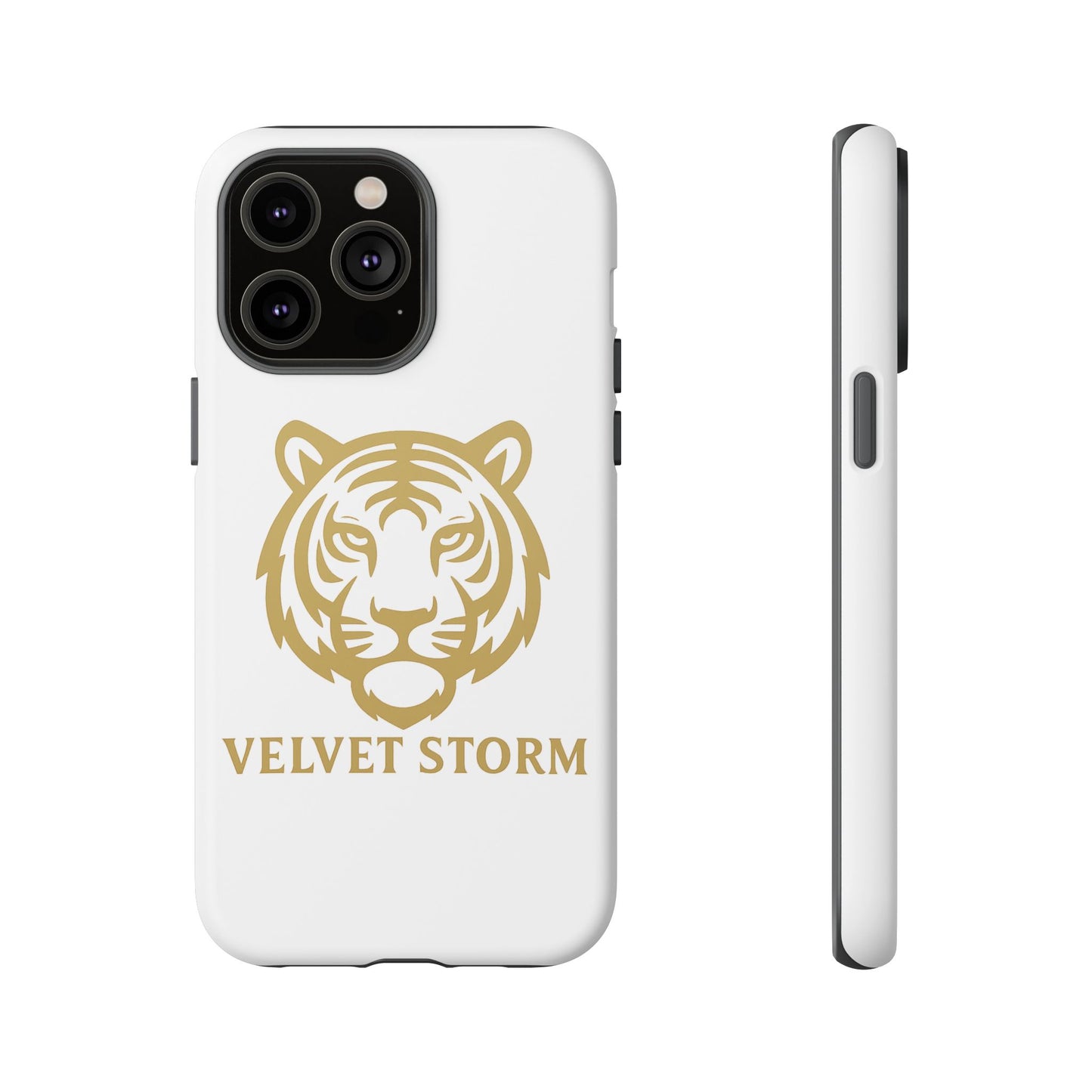 Stylish Phone Case for Tough Protection, Tiger Design, Velvet Storm, Gifts for Animal Lovers, Unique Phone Accessories