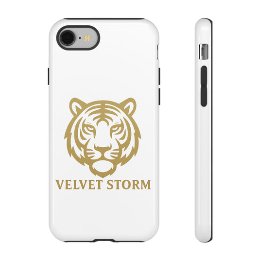 Stylish Phone Case for Tough Protection, Tiger Design, Velvet Storm, Gifts for Animal Lovers, Unique Phone Accessories