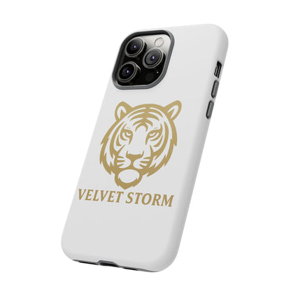 Stylish Phone Case for Tough Protection, Tiger Design, Velvet Storm, Gifts for Animal Lovers, Unique Phone Accessories