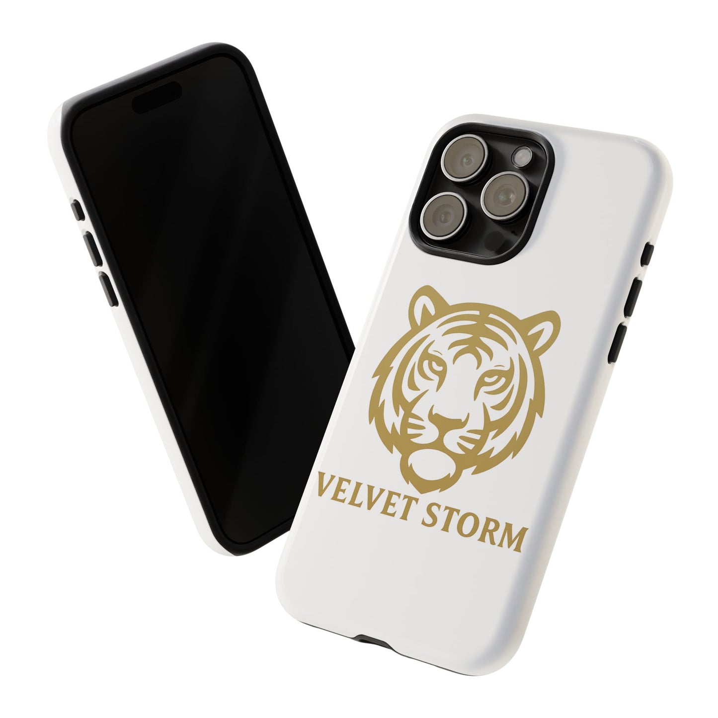 Stylish Phone Case for Tough Protection, Tiger Design, Velvet Storm, Gifts for Animal Lovers, Unique Phone Accessories