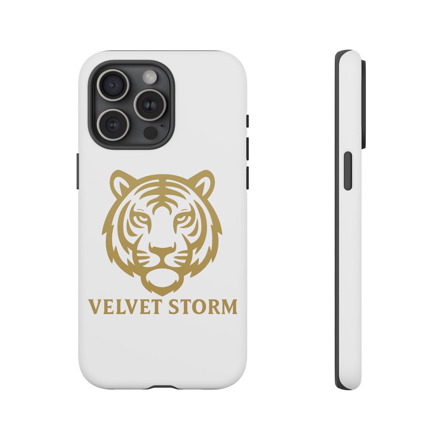 Stylish Phone Case for Tough Protection, Tiger Design, Velvet Storm, Gifts for Animal Lovers, Unique Phone Accessories