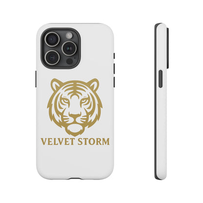 Stylish Phone Case for Tough Protection, Tiger Design, Velvet Storm, Gifts for Animal Lovers, Unique Phone Accessories