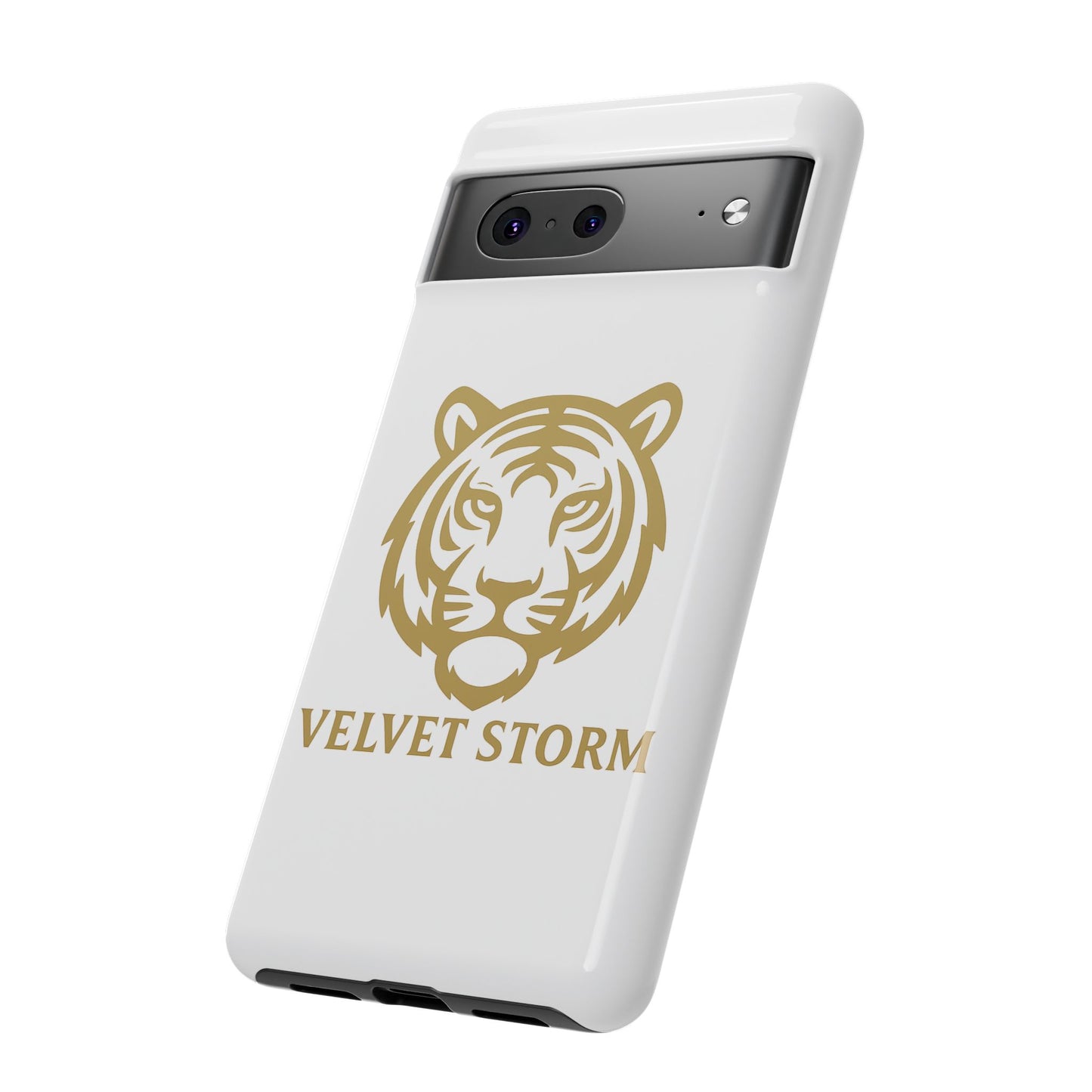 Stylish Phone Case for Tough Protection, Tiger Design, Velvet Storm, Gifts for Animal Lovers, Unique Phone Accessories